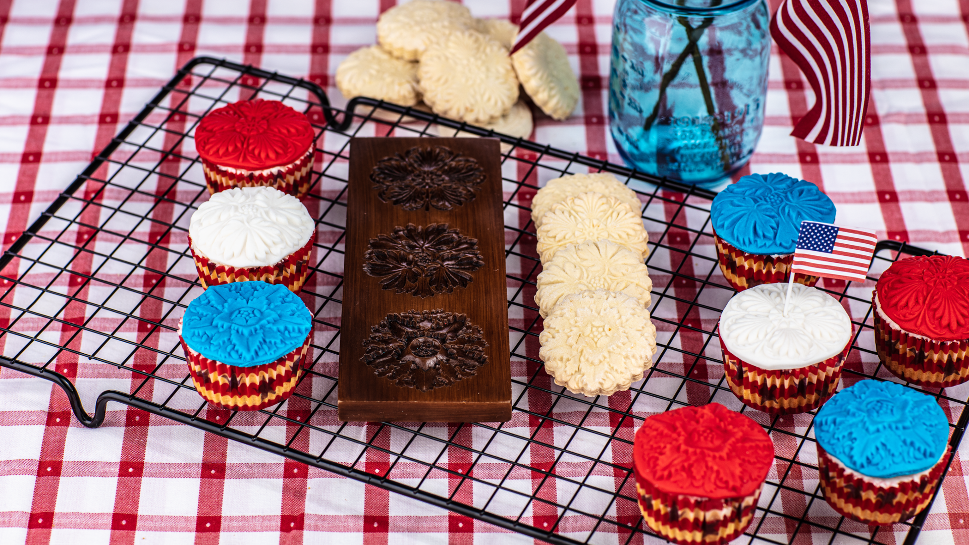 House on the Hill Cookie Molds